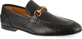 Thumbnail for your product : Gucci New Power lizard loafers