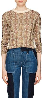 Chloé Women's Jacquard-Knit Sweater - Brown Multi