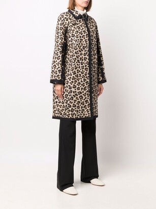 MACKINTOSH Leopard Print Overcoat