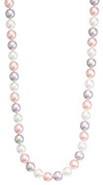 Majorica 8mm Tri-Tone Pearl Necklace