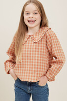 Thumbnail for your product : Seed Heritage Collared Check Top