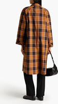 Thumbnail for your product : Paul Smith Checked twill coat