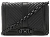 Thumbnail for your product : Rebecca Minkoff Chevron Quilted Small Love Crossbody Bag