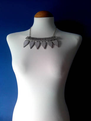 Clayton Liis Fashion and Jewellery Design Doris Suede Necklace