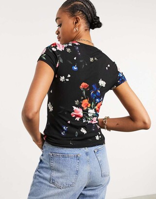 ted baker floral shirt women's
