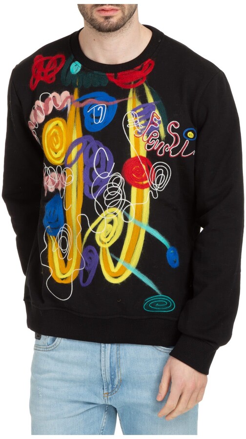 fendi roma sweatshirt mens