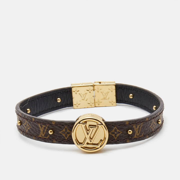 Louis Vuitton LV Iconic Bracelet 2021-22FW, Gold