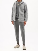 Thumbnail for your product : Extreme Cashmere No.56 Yogi Stretch-cashmere Blend Track Pants - Grey
