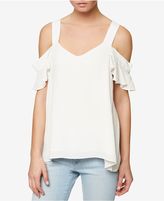 Thumbnail for your product : Sanctuary Annie Ruffled Cold-Shoulder Top