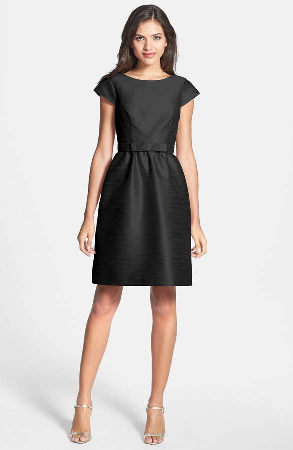 Alfred Sung Woven Fit & Flare Dress - ShopStyle