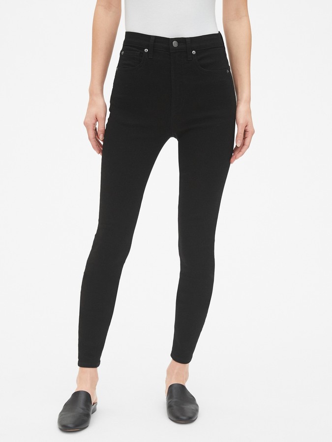 gap jeans black