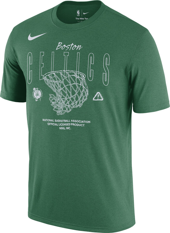 Nike Boston Celtics T-Shirt Ever Green Basketball Dri Fit NBA Size