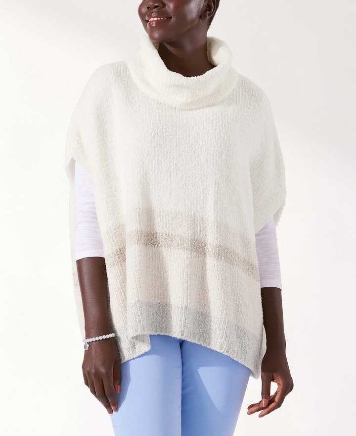 Women Cowl Neck Sweater Poncho | ShopStyle