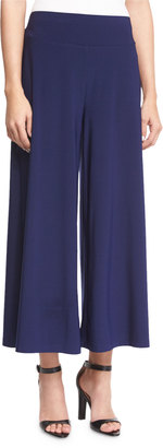 Nic+Zoe Luxe Jersey Cropped Pants, Abyss, Plus Size