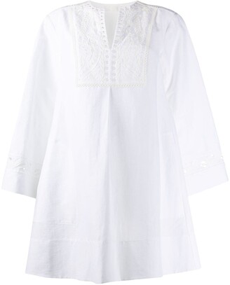 white shift dress uk