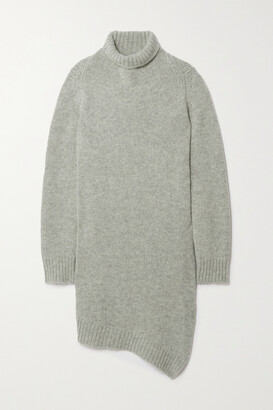 Jil Sander Asymmetric Wool Turtleneck Sweater