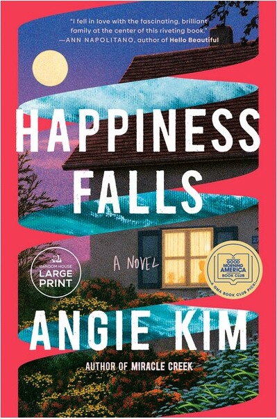 Random House Large Print Publishing HappinessFalls(GoodMorningAmericaBookClub)-LargePrintbyAngieKim(Paperback)