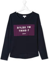 Thumbnail for your product : DKNY Teen backwards print top