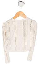 Thumbnail for your product : Ralph Lauren Girls' Knit Button-Up Cardigan