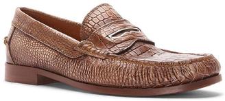 Donald J Pliner Men's NATALE - Washed Classic Croco Leather Loafer