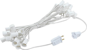 Summey 25' Outdoor 25 - Bulb Cord Only String Light