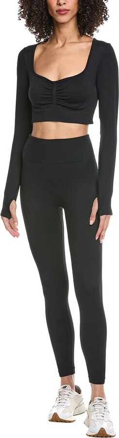 Marion 2pc Cropped Top & Yoga Legging Set