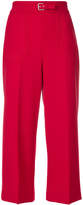 Red Valentino cropped wide leg trousers