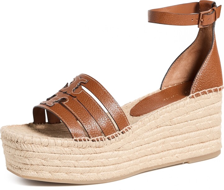 Tory Burch Ines Cage Wedge Espadrilles 80mm