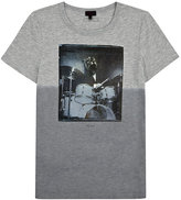 Thumbnail for your product : Paul Smith Tiger Drummer Print T-Shirt