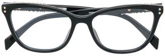 Moschino cat-eye shaped glasses