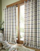 Blue Eyelet Curtains Shopstyle Uk