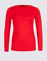 Thumbnail for your product : M&S Collection PLUS Modal Rich Round Neck T-Shirt