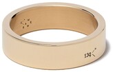 Thumbnail for your product : Le Gramme 18kt yellow polished gold Ribbon ring
