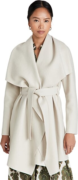 helmut lang wool blanket coat