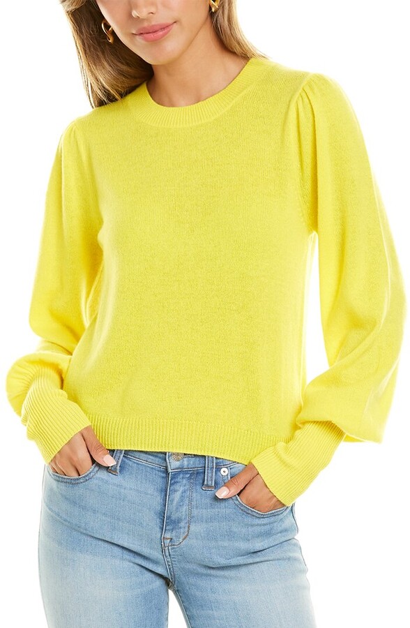 neon yellow sweaters