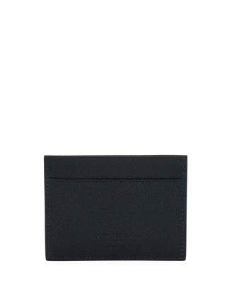 Giorgio Armani Leather Card Case, Blue