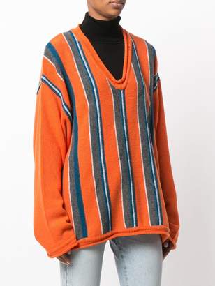 Marni oversized striped sweater