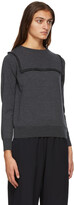 Thumbnail for your product : Comme des Garcons Grey Wool Cardigan Back Sweater