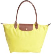 Thumbnail for your product : Longchamp lemon nylon 'Le Pliage' small shopper tote