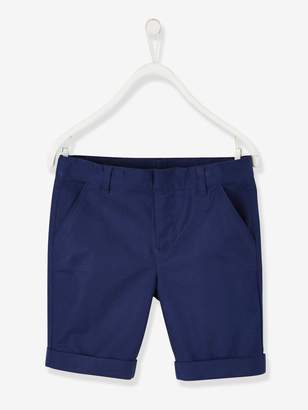 Vertbaudet Bermuda Shorts in Cotton/Linen, for Boys