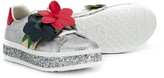 Thumbnail for your product : Gucci Children Floral Low-Top Sneakers