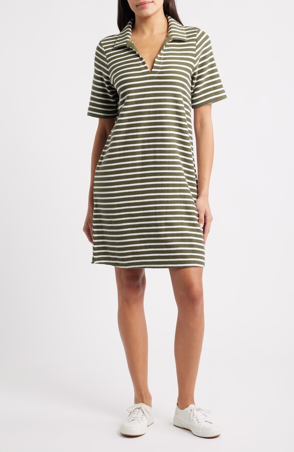 Tommy Bahama Waterfront View Stripe Polo Dress