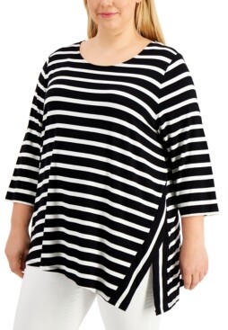 calvin klein performance plus size tops