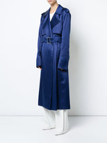 Thumbnail for your product : Thierry Mugler fitted metallic coat