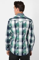 Thumbnail for your product : 7 Diamonds 'National Anthem' Trim Fit Ikat Check Woven Shirt