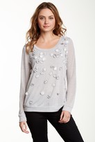 Thumbnail for your product : Bellatrix Pleione Applique Flower Sweatshirt