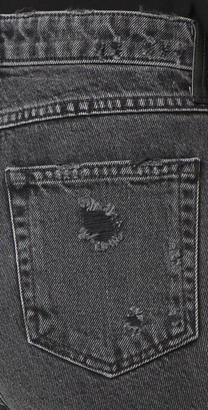 Denim x Alexander Wang Grind Grey Scratch Jeans