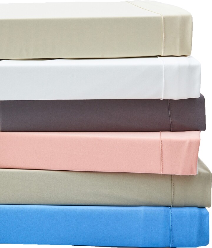 Linery & Co. Luxurious Interlock Solid Sheet Set. - ShopStyle