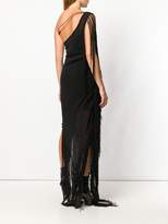 Thumbnail for your product : Magda Butrym Asymmetric Fringed Dress