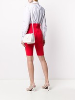 Thumbnail for your product : pushBUTTON High-Waisted Denim Shorts